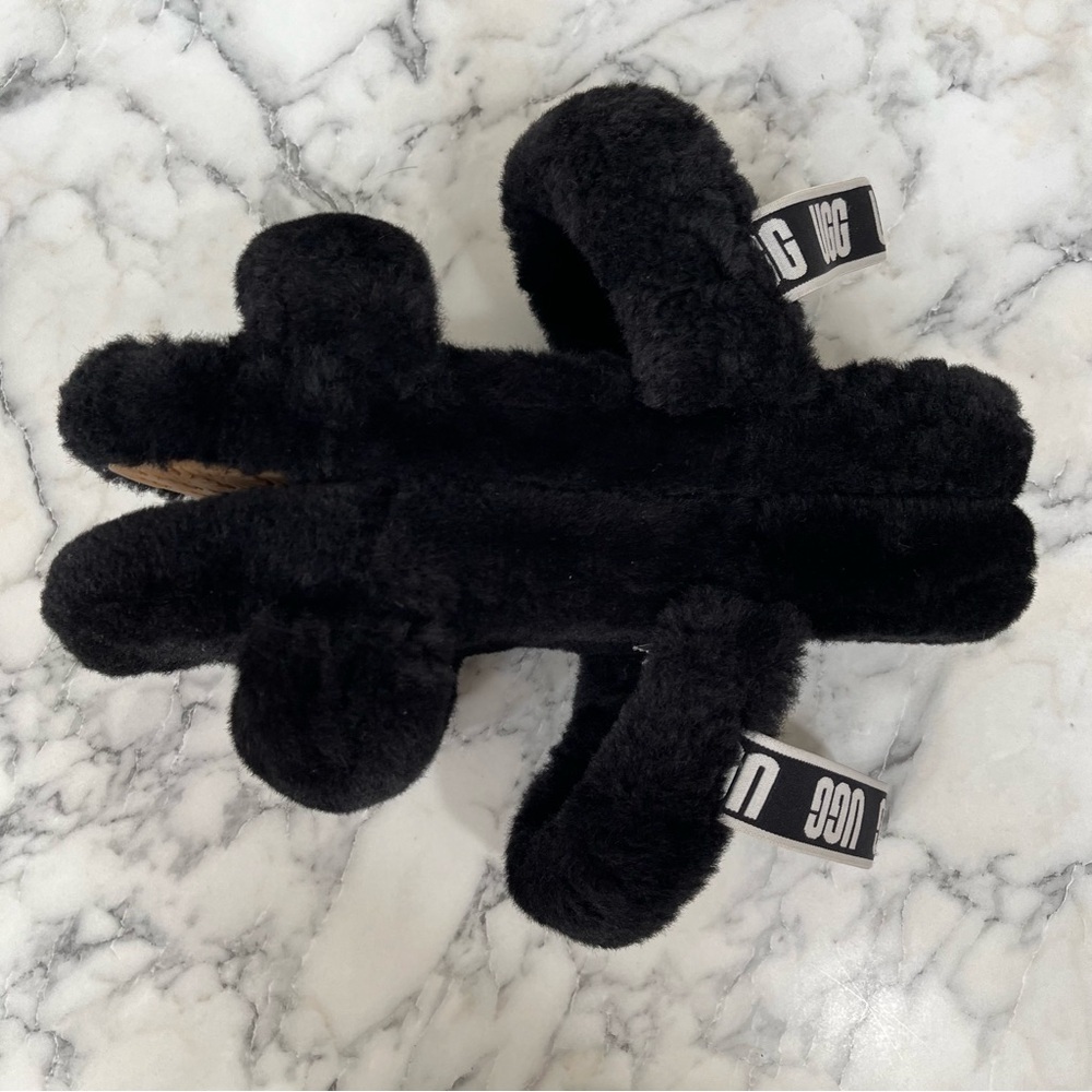 Ugg Oh Yeah Slide Slipper Black Woman’s Size 5 - Picture 8 of 12